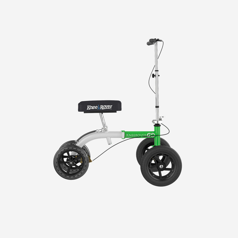 Load image into Gallery viewer, KneeRover® GO HYBRID Knee Scooter  with ALL TERRAIN Front Wheels - Open Box