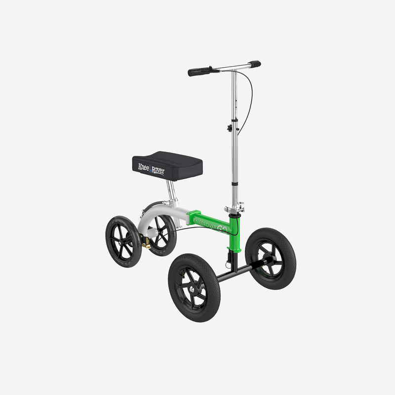 Load image into Gallery viewer, KneeRover® GO HYBRID Knee Scooter  with ALL TERRAIN Front Wheels - Open Box