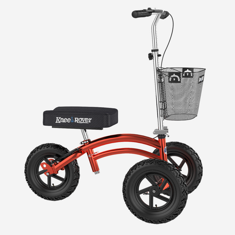 Load image into Gallery viewer, All Terrain KneeRover® Steerable Knee Scooter Canyon Orange - Open Box