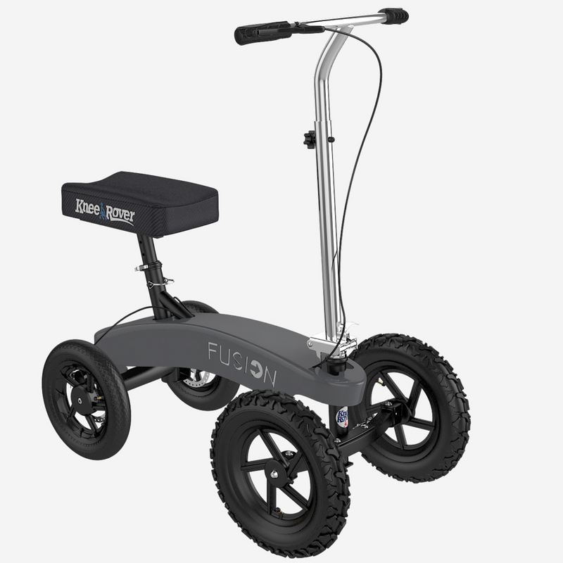 Load image into Gallery viewer, KneeRover® All Terrain Fusion Patented Knee Scooter with 4 Wheel Steering - Open Box