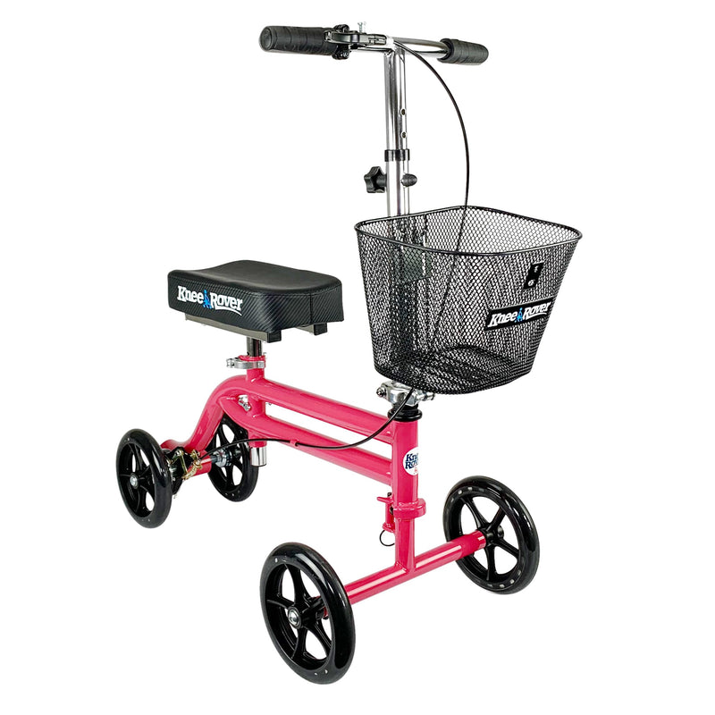 Load image into Gallery viewer, KneeRover® Steerable Knee Scooter Pink