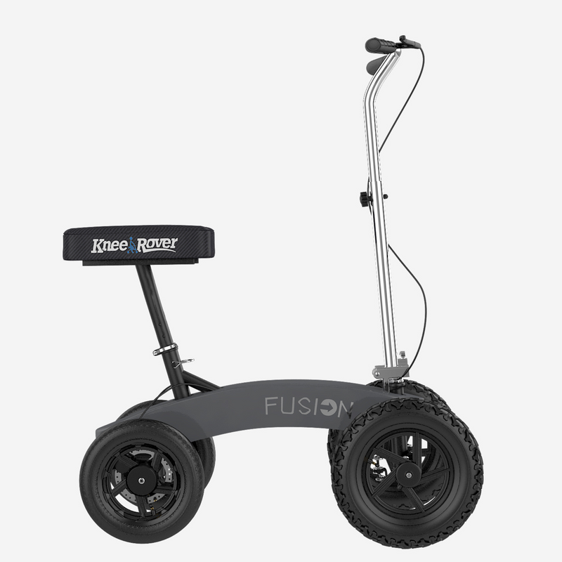 Load image into Gallery viewer, KneeRover® All Terrain Fusion Patented Knee Scooter with 4 Wheel Steering - Open Box