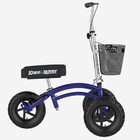 All Terrain KneeRover® Steerable Knee Scooter Blue - Open Box