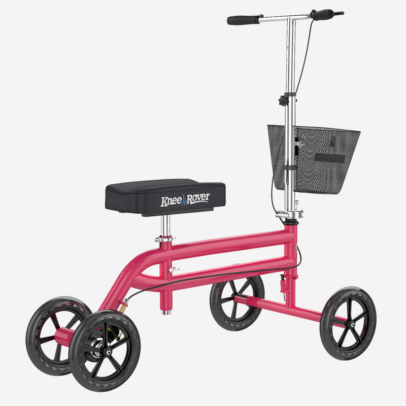 Load image into Gallery viewer, KneeRover® Steerable Knee Scooter Pink - Open Box