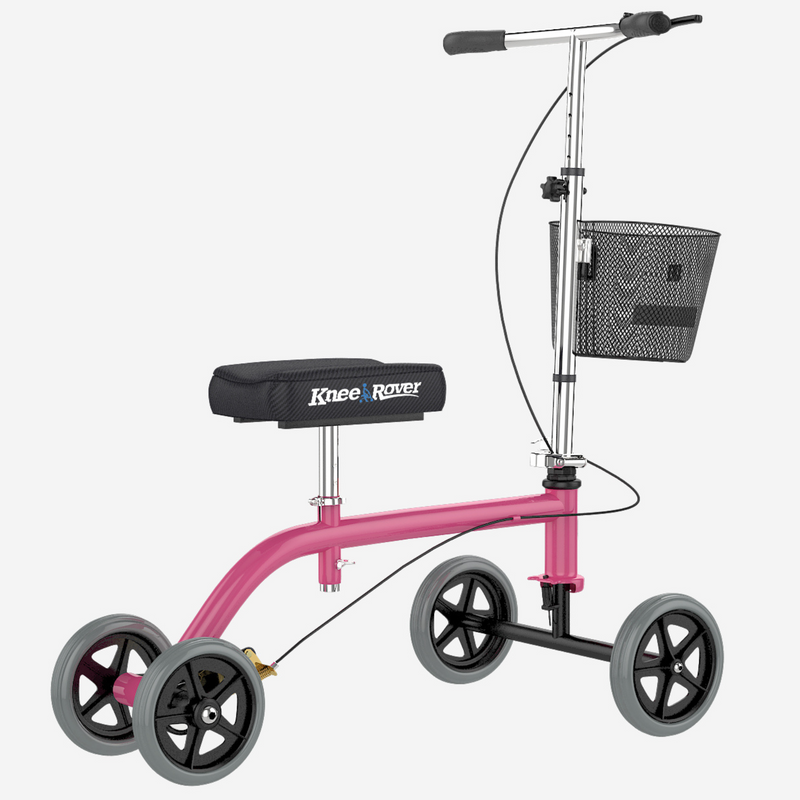 Load image into Gallery viewer, Knee Walker Jr Pediatric and Smaller Adult Knee Scooter Pink - Preowned