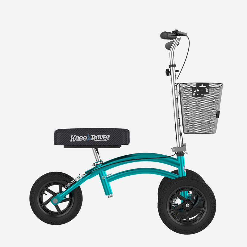 Load image into Gallery viewer, KneeRover® Jr All Terrain Knee Scooter Coastal Teal - Preowned