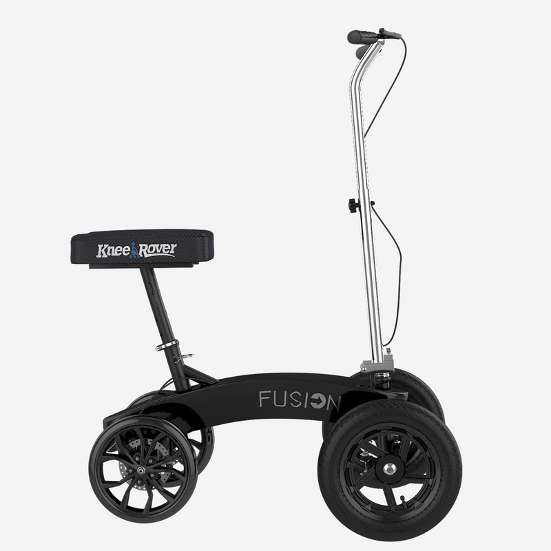 Load image into Gallery viewer, KneeRover® Hybrid Fusion Patented Knee Scooter with 4 Wheel Steering Open Box