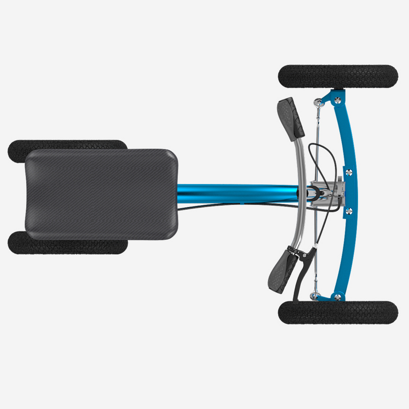 Load image into Gallery viewer, KneeRover® Quad Jr - All Terrain Knee Walker In Metallic Blue - Open Box