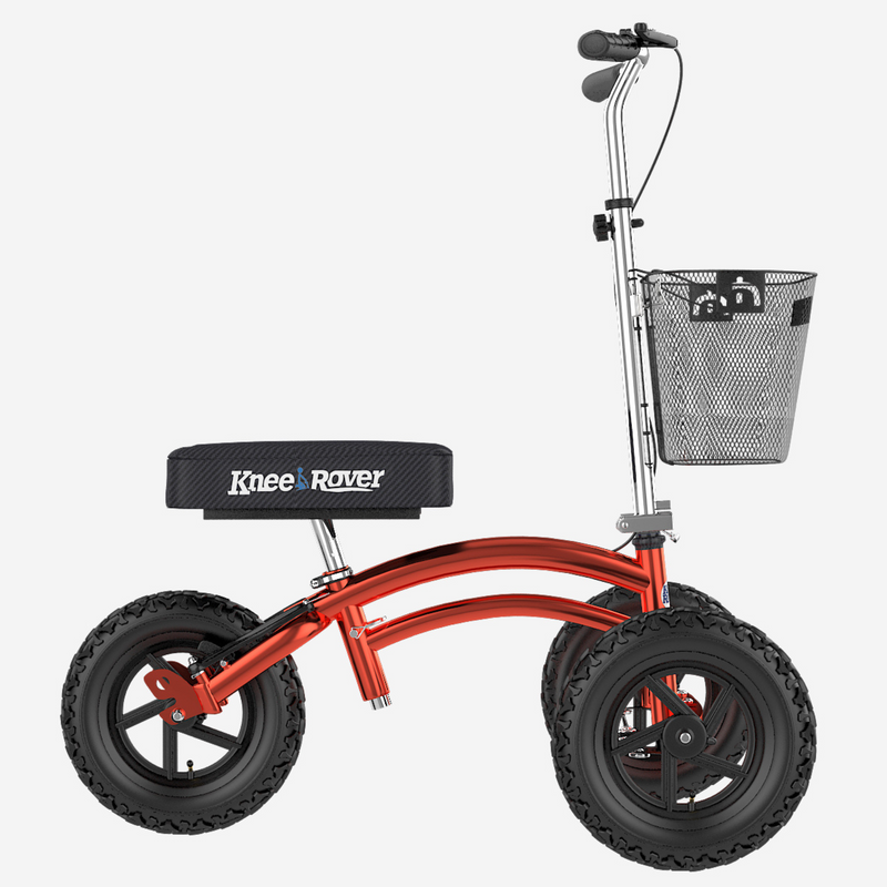Load image into Gallery viewer, All Terrain KneeRover® Steerable Knee Scooter Canyon Orange - Open Box