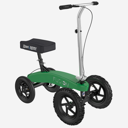 KneeRover® All Terrain Fusion Patented Knee Scooter with 4 Wheel Steering - Open Box