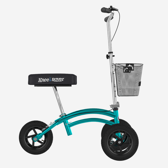 KneeRover® Jr All Terrain Knee Scooter Coastal Teal - Preowned
