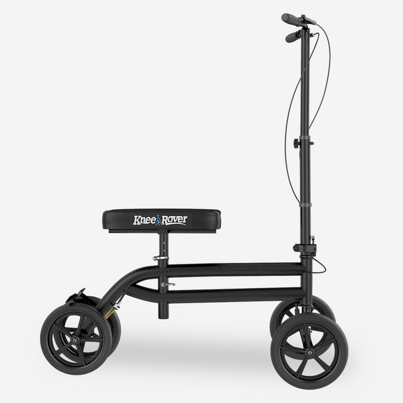 Load image into Gallery viewer, Economy KneeRover® Steerable Knee Scooter Black - Open Box