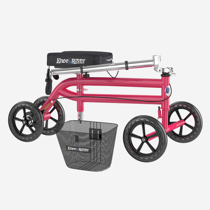 Load image into Gallery viewer, KneeRover® Steerable Knee Scooter Pink - Open Box