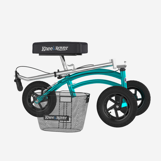 KneeRover® Jr All Terrain Knee Scooter Coastal Teal - Preowned