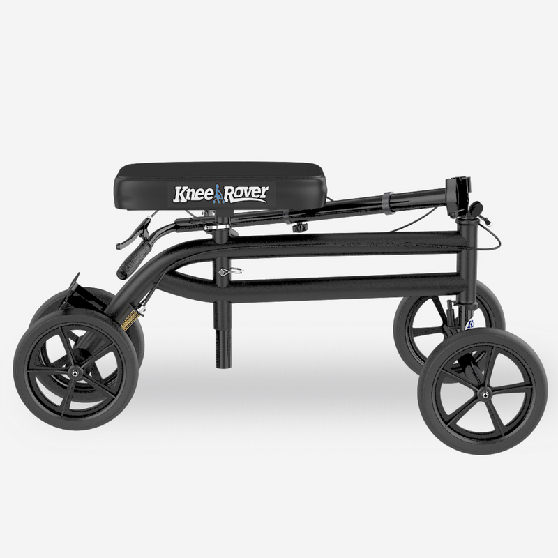 Load image into Gallery viewer, Economy KneeRover® Steerable Knee Scooter Black - Open Box