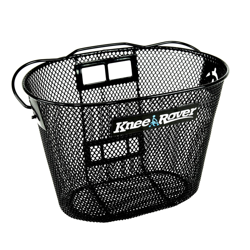 Load image into Gallery viewer, Knee Walker Wire Basket Accessory with handle - includes attachment bracket