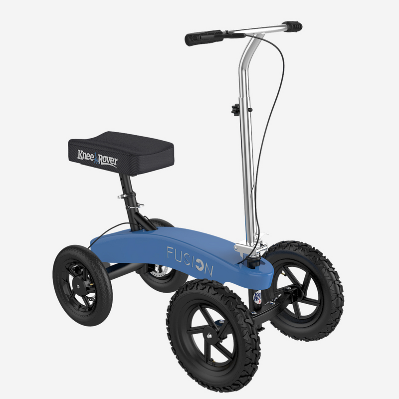 Load image into Gallery viewer, KneeRover® All Terrain Fusion Patented Knee Scooter with 4 Wheel Steering - Open Box