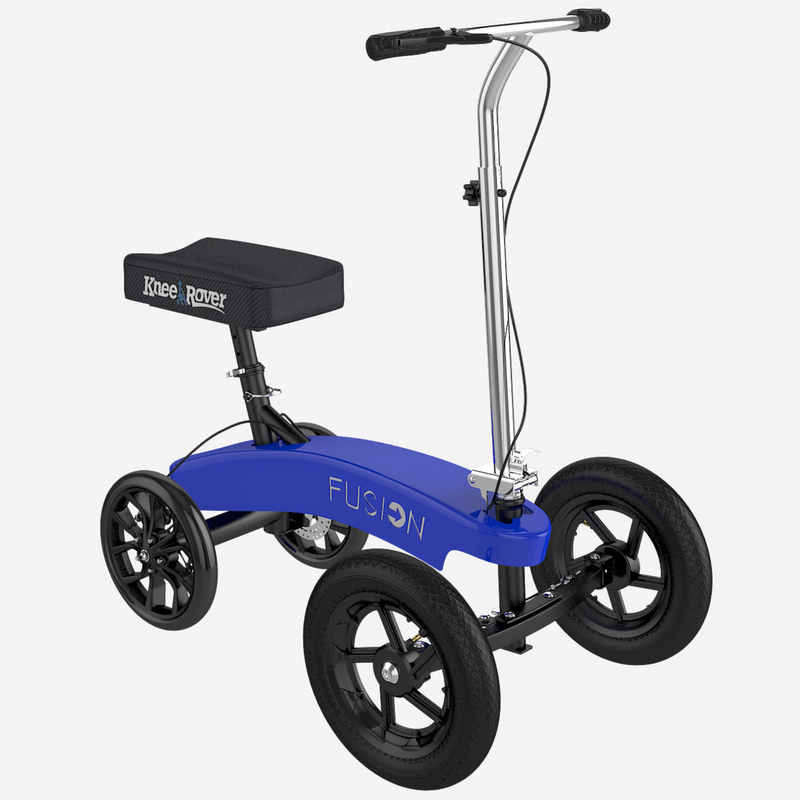 Load image into Gallery viewer, KneeRover® Hybrid Fusion Patented Knee Scooter with 4 Wheel Steering Open Box