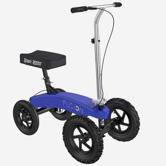 KneeRover® All Terrain Fusion Patented Knee Scooter with 4 Wheel Steering - Open Box