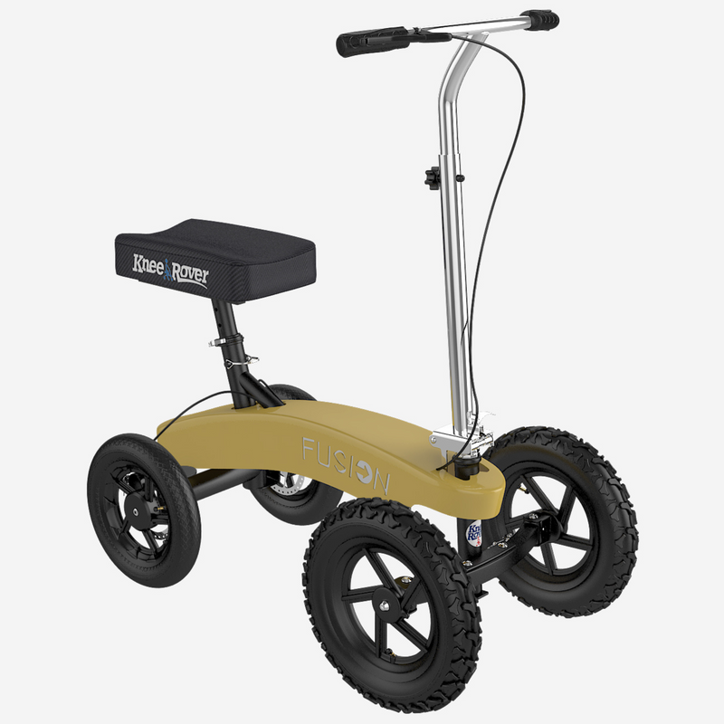 Load image into Gallery viewer, KneeRover® All Terrain Fusion Patented Knee Scooter with 4 Wheel Steering - Open Box