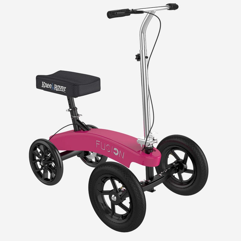 Load image into Gallery viewer, KneeRover® Hybrid Fusion Patented Knee Scooter with 4 Wheel Steering Open Box