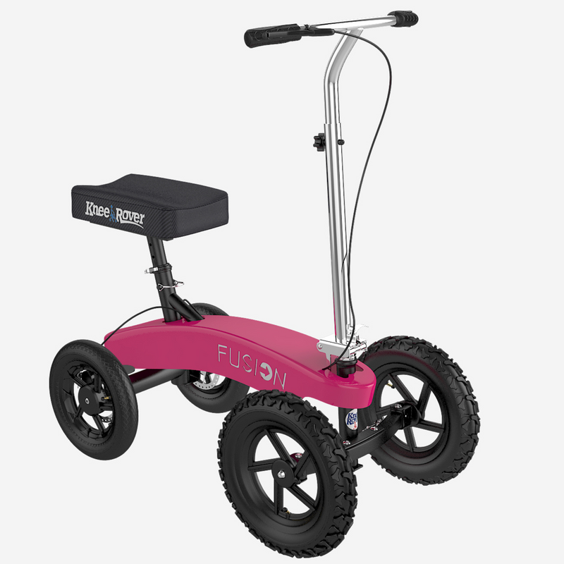 Load image into Gallery viewer, KneeRover® All Terrain Fusion Patented Knee Scooter with 4 Wheel Steering - Open Box