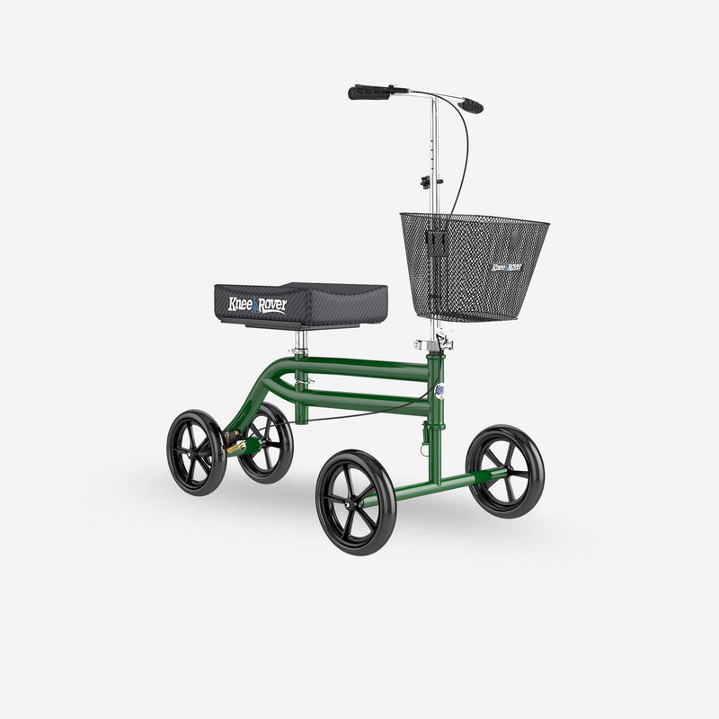 Load image into Gallery viewer, KneeRover® Steerable Knee Scooter Green - KneeRover