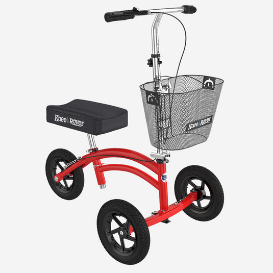 KneeRover® Jr All Terrain Knee Scooter Red - Open Box