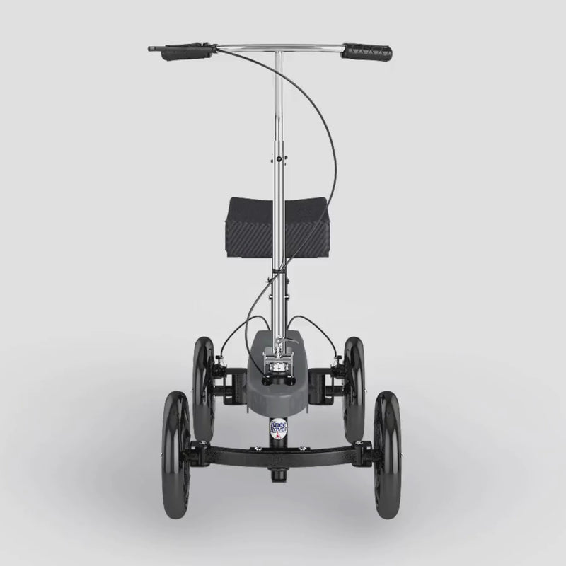 Load and play video in Gallery viewer, KneeRover® Fusion Patented Knee Scooter Crutch Alternative with 4 Wheel Steering
