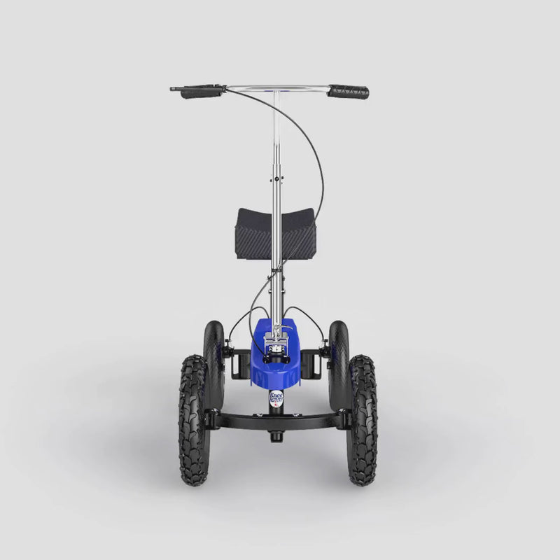 Load and play video in Gallery viewer, KneeRover® All Terrain Fusion Patented Knee Scooter with 4 Wheel Steering