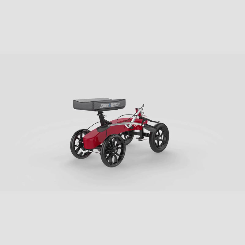 Load and play video in Gallery viewer, KneeRover® Hybrid Fusion Patented Knee Scooter with 4 Wheel Steering