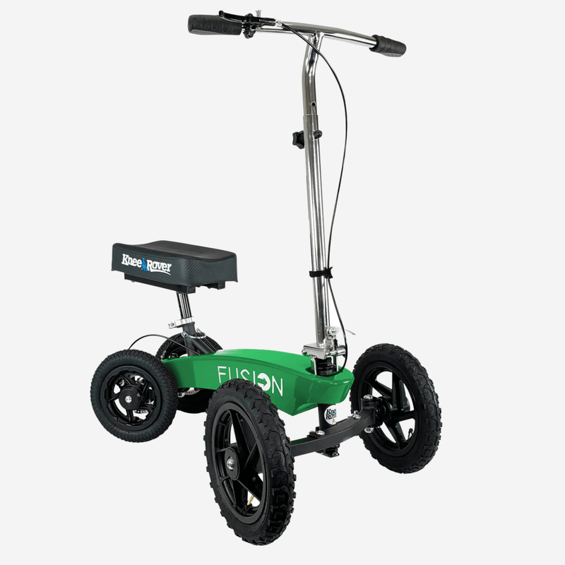 Load image into Gallery viewer, KneeRover® All Terrain Fusion Knee Scooter with 4 Wheel Steering - KneeRover