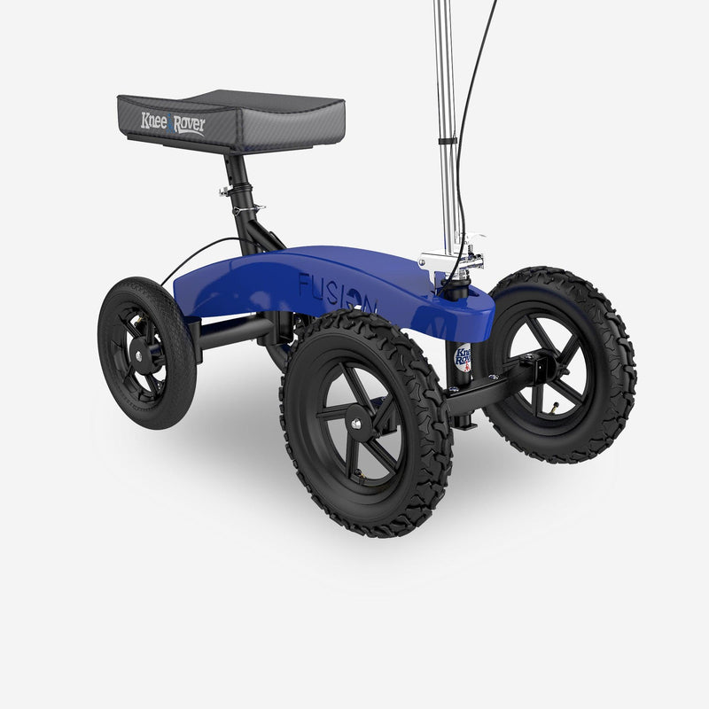 Load image into Gallery viewer, KneeRover® All Terrain Fusion Knee Scooter with 4 Wheel Steering - KneeRover