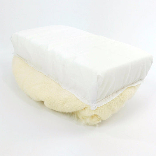 KneeRover® Deluxe Faux Sheepskin Knee Walker Kneepad Cover with Thick Comfortable Padding - KneeRover