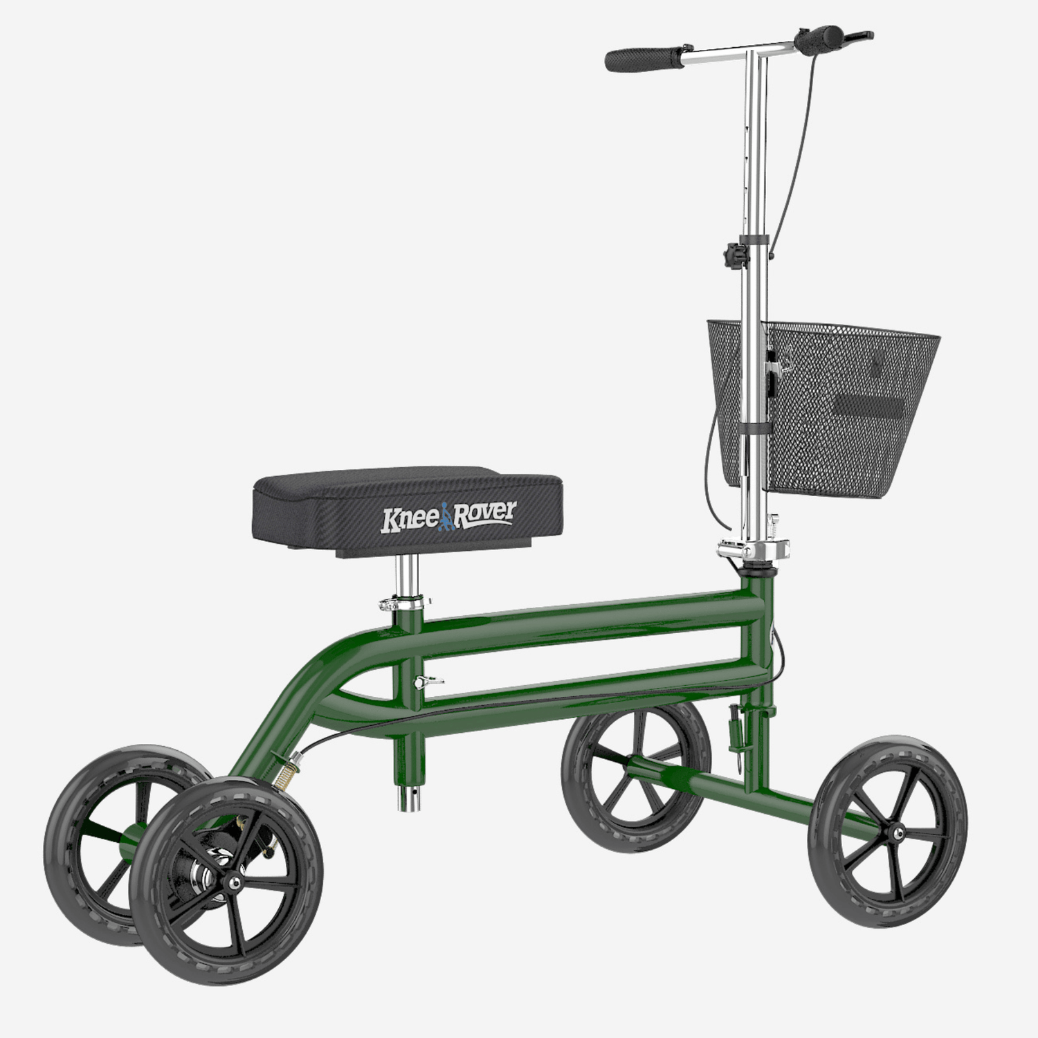 KneeRover Steerable Knee Scooter Knee Walker in Green