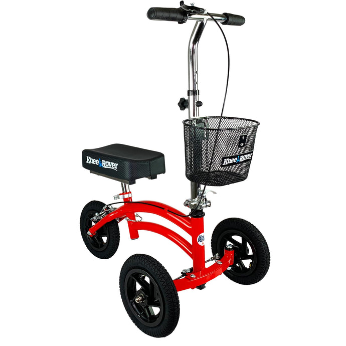 KneeRover® Jr All Terrain Knee Scooter Red