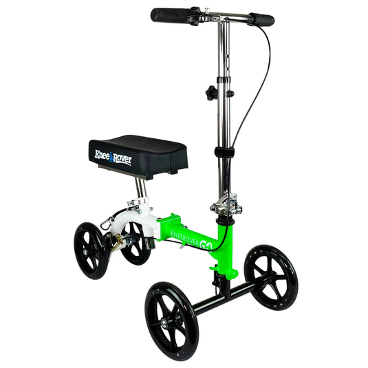 KneeRover® GO Knee Walker - The Most Compact & Portable Knee Scooter Crutches Alternative