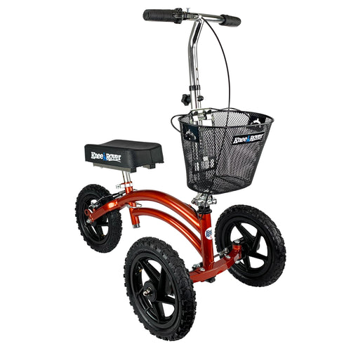 All Terrain KneeRover® Steerable  Knee Scooter Canyon Orange