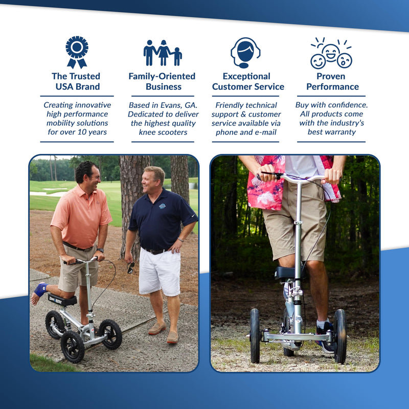 Load image into Gallery viewer, KneeRover® PRO All Terrain Knee Scooter
