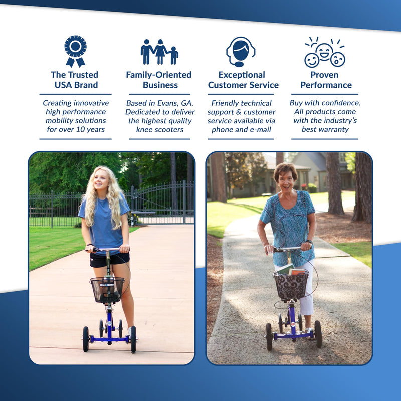 Load image into Gallery viewer, KneeRover® HYBRID All Terrain Knee Scooter
