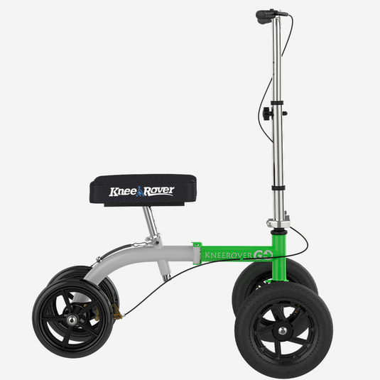 KneeRover® GO HYBRID Knee Scooter  with ALL TERRAIN Front Wheels - Open Box