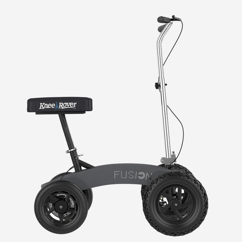 Load image into Gallery viewer, KneeRover® All Terrain Fusion Patented Knee Scooter with 4 Wheel Steering - Open Box
