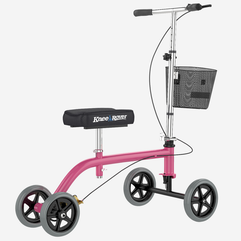 Load image into Gallery viewer, Knee Walker Jr Pediatric and Smaller Adult Knee Scooter Pink
