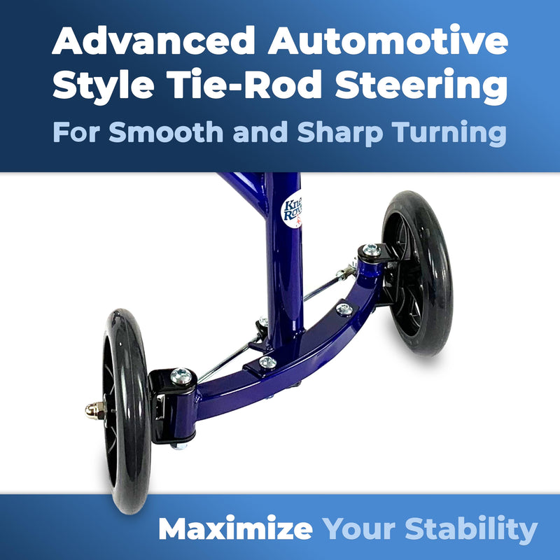 Load image into Gallery viewer, KneeRover® Deluxe Knee Cycle Steerable Knee Walker
