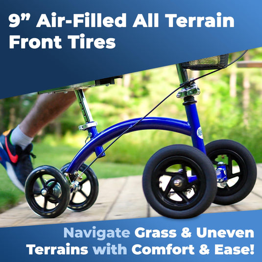 KneeRover® HYBRID All Terrain Knee Scooter