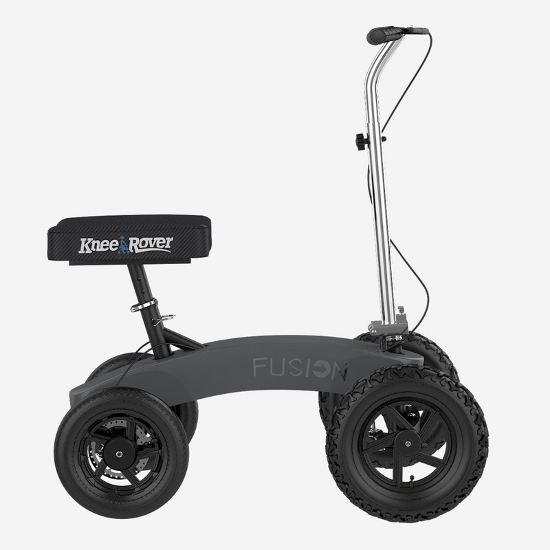 Load image into Gallery viewer, KneeRover® All Terrain Fusion Patented Knee Scooter with 4 Wheel Steering - Open Box
