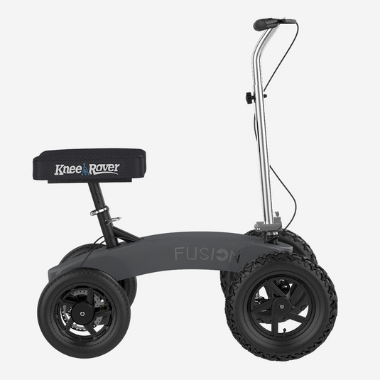 KneeRover® All Terrain Fusion Patented Knee Scooter with 4 Wheel Steering - Open Box