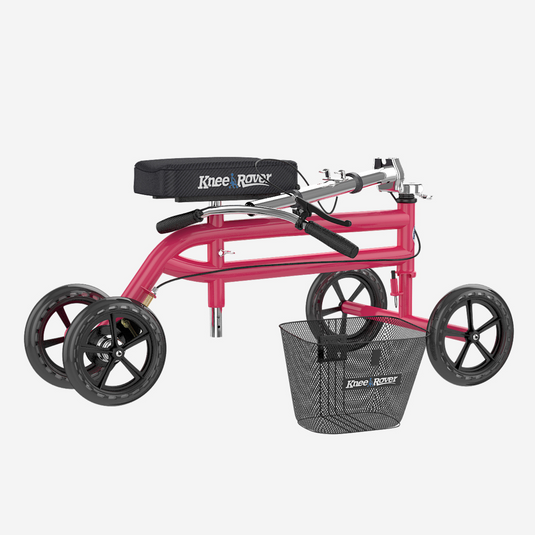 KneeRover® Steerable Knee Scooter Pink
