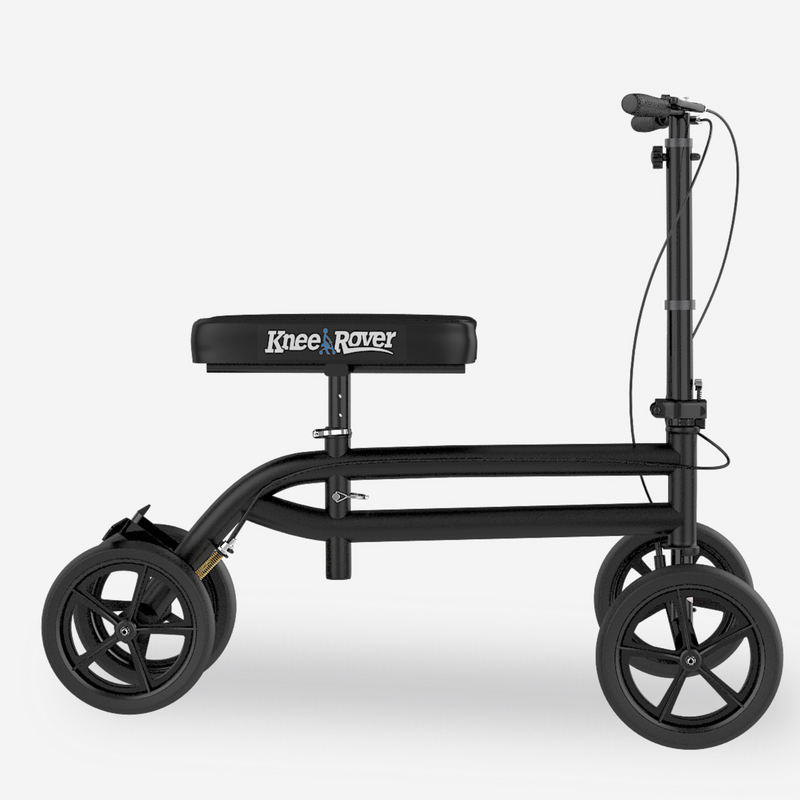 Load image into Gallery viewer, Economy KneeRover® Steerable Knee Scooter Black - Open Box
