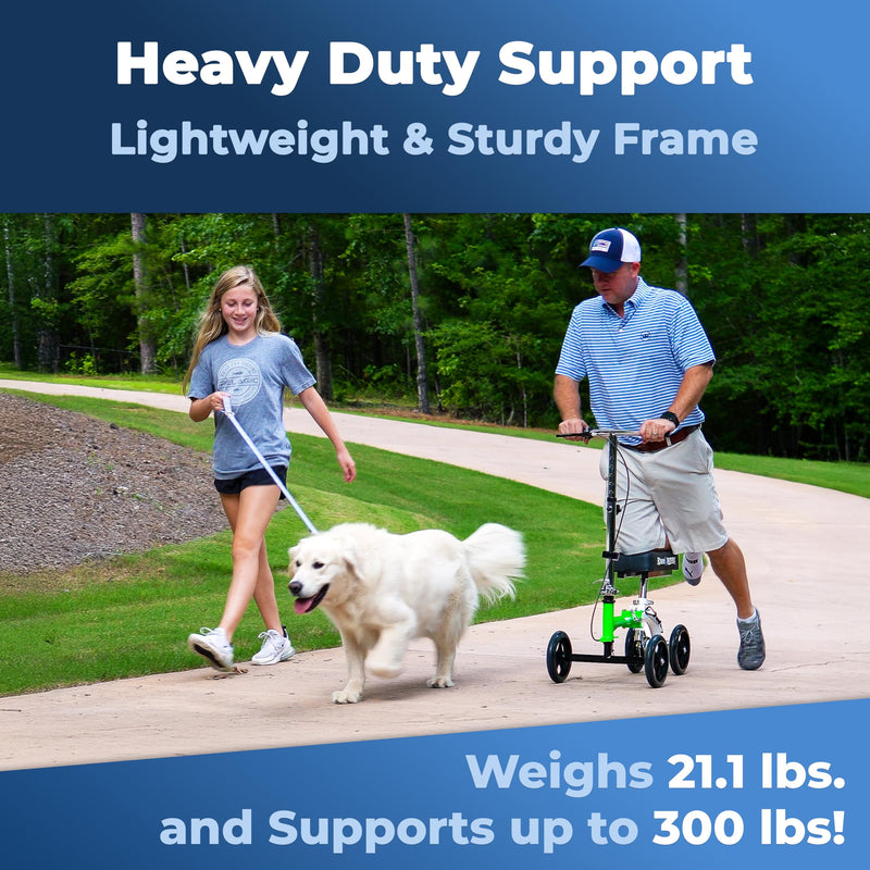 Load image into Gallery viewer, KneeRover® GO Knee Walker - The Most Compact &amp; Portable Knee Scooter Crutches Alternative
